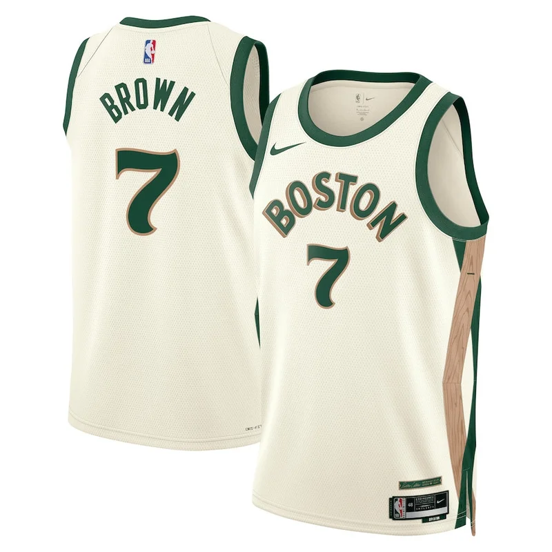 Boston Celtics Jersey Hardwood Classics Blown Out Fashion - White - Image 4