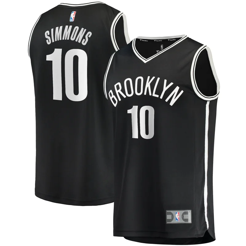 Ben Simmons Brooklyn Nets Jersey 2021 22 Swingman - Icon Edition - Black - Image 5