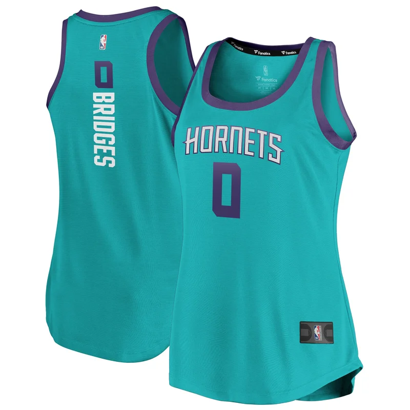 Gordon Hayward Charlotte Hornets Jersey Fastbreak - City Edition - Black - Image 4