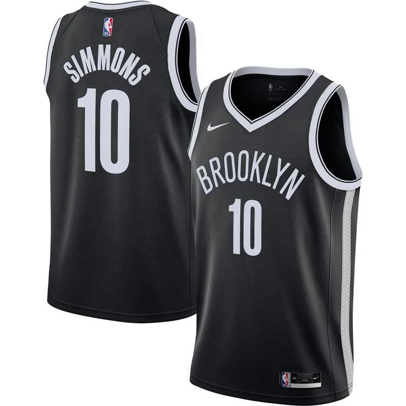 Ben Simmons Brooklyn Nets Jersey 2021 22 Swingman - Icon Edition - Black