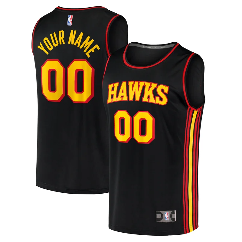 Atlanta Hawks Jersey Unisex Swingman Custom Red - Icon Edition - Image 5