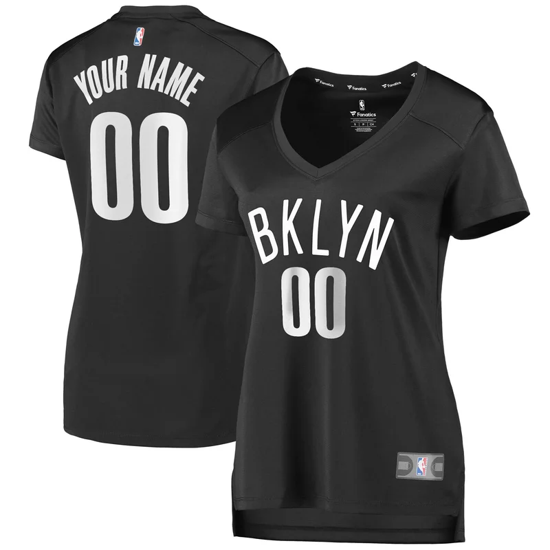 Brooklyn Nets Jersey Fast Break Custom - Association Edition - White - Image 4