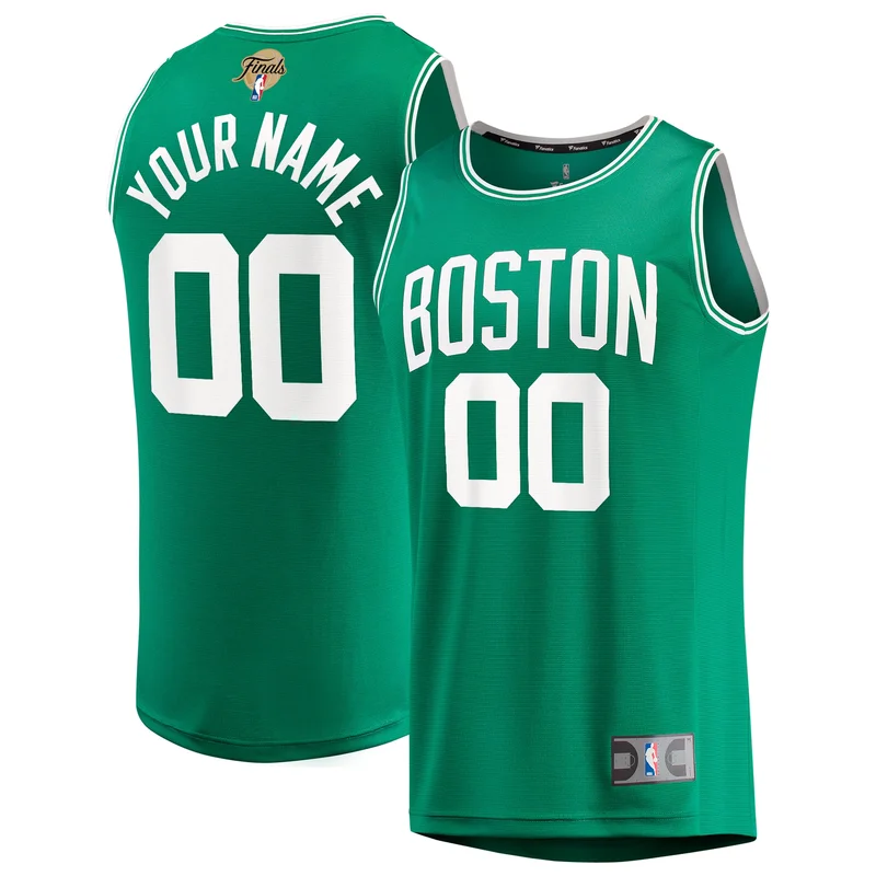 Boston Celtics Jersey Unisex 2022 23 Swingman Custom - City Edition - Kelly Green - Image 5