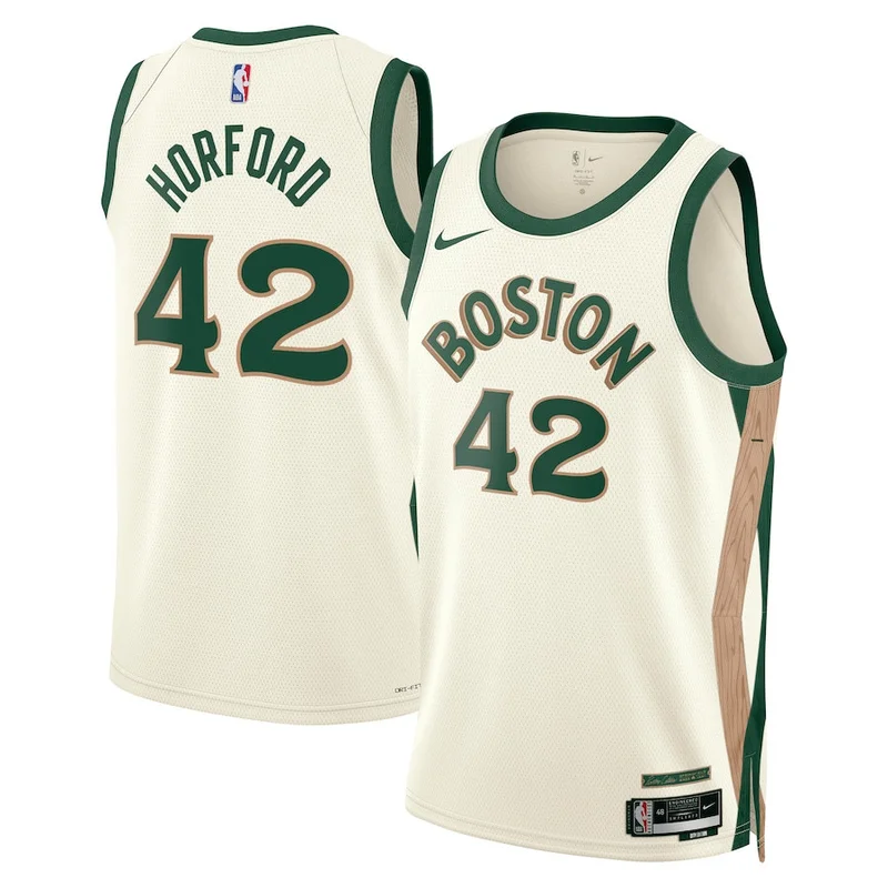 Boston Celtics Jersey Hardwood Classics Blown Out Fashion - White - Image 3