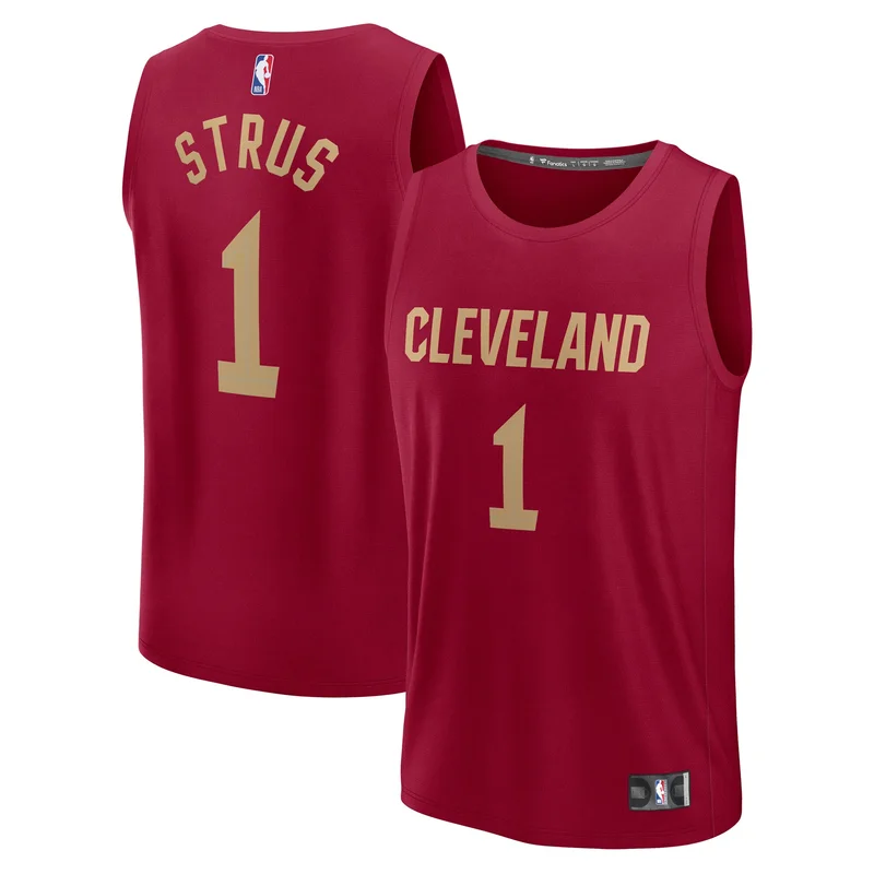 Donovan Mitchell Cleveland Cavaliers Jersey - City Edition - Wine - Image 5