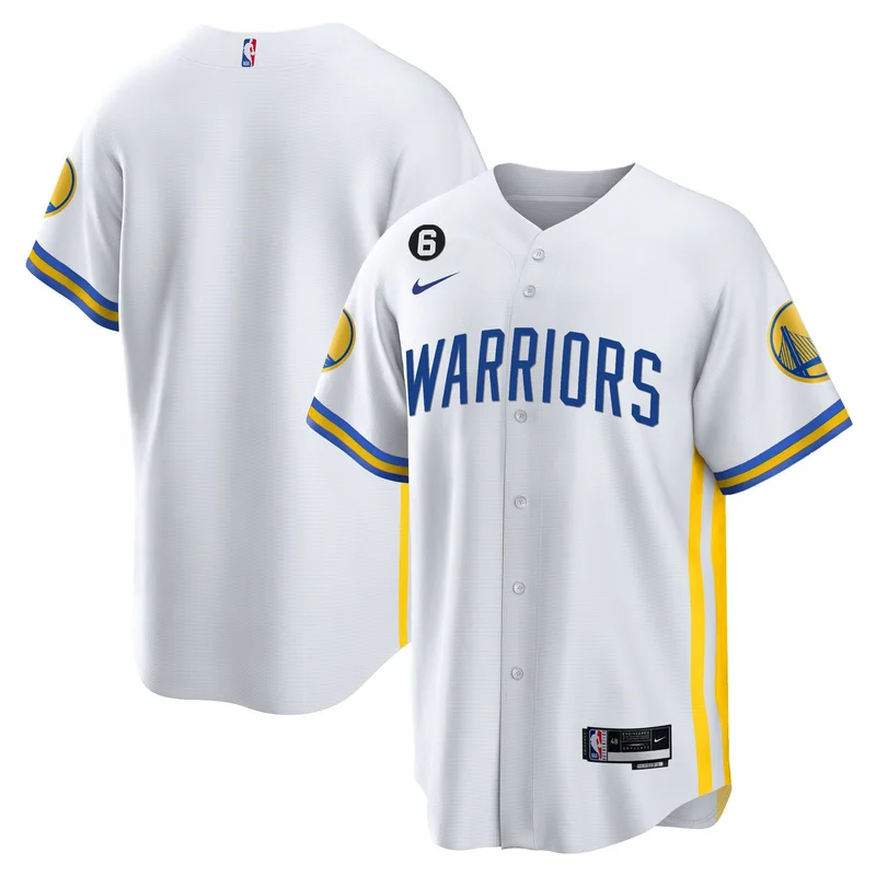 Golden State Warriors JerseyBaseball - Royal - Image 2