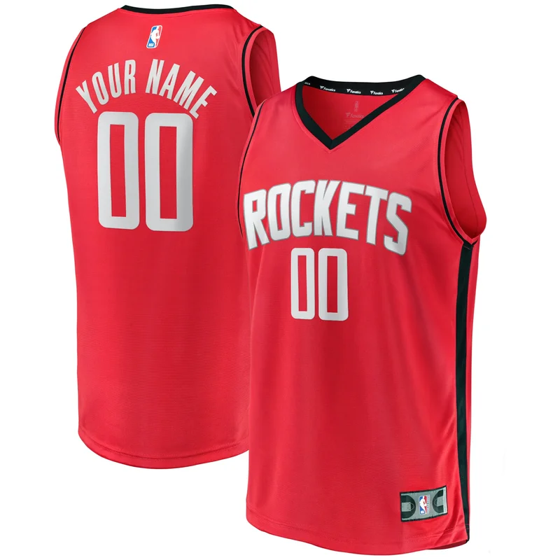 Houston Rockets Jersey Fast Break Custom - Icon Edition \u00e2\u20ac\u201c