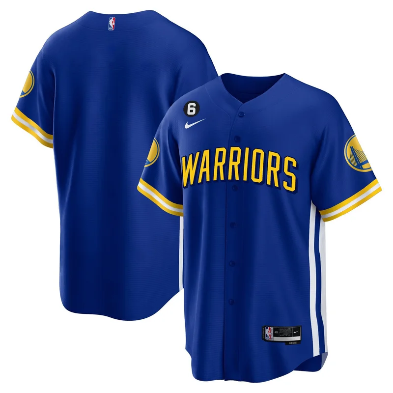 Golden State Warriors  JerseyBaseball - Royal