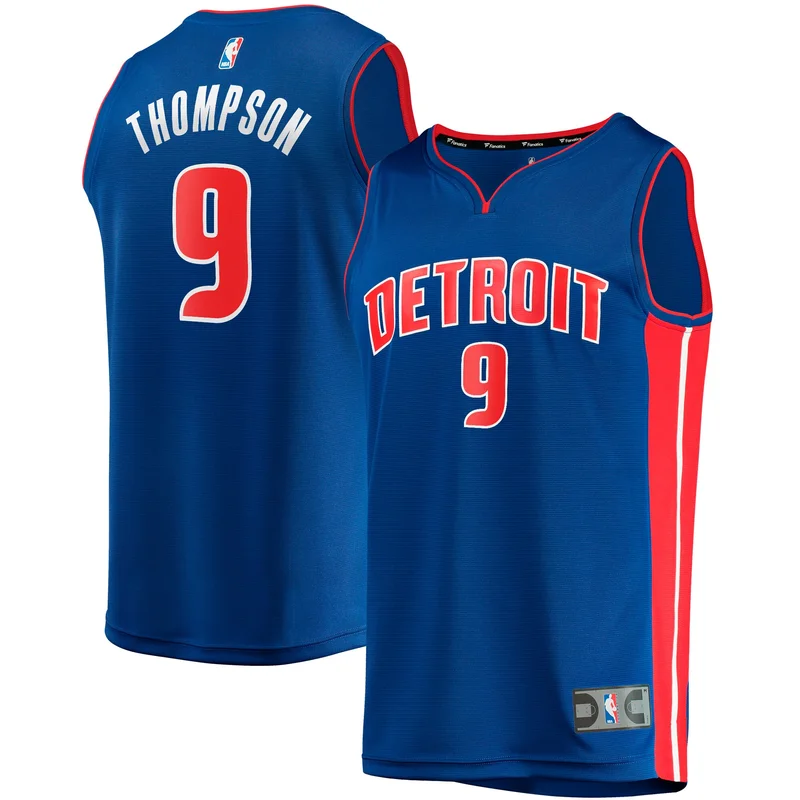 Ausar Thompson Detroit Pistons Jersey Fast Break - Icon Edition - Royal