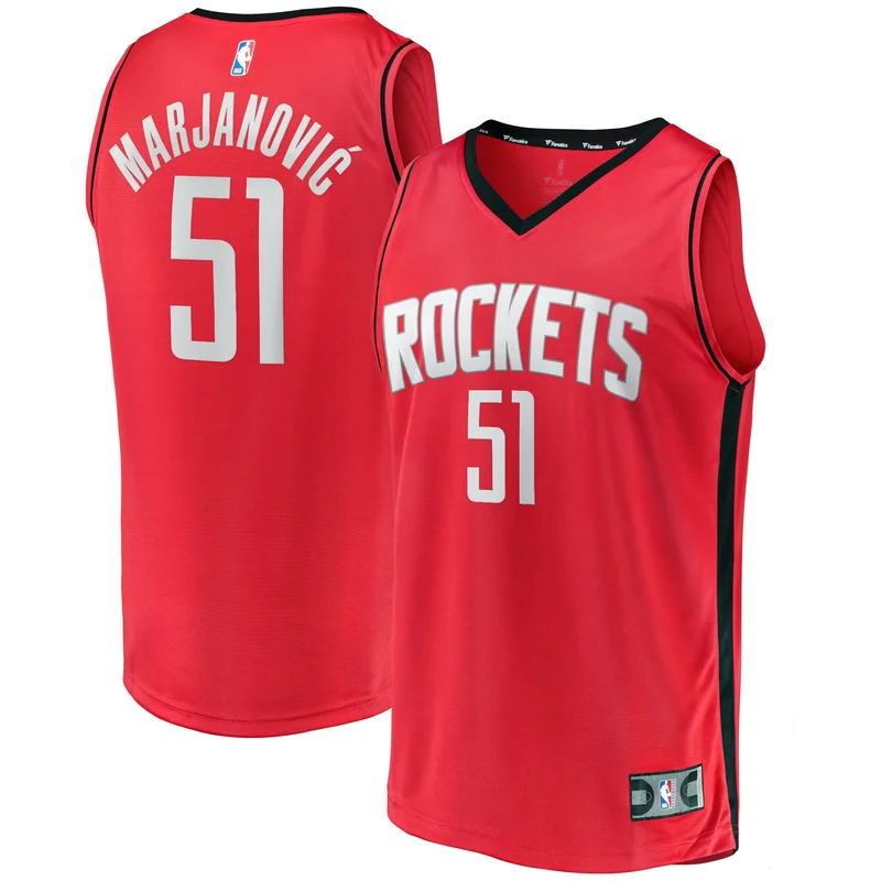 AThompson 1 Houston Rockets Jersey 2023/24 City Edition Swingman - White - Image 5
