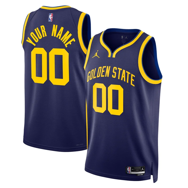 Golden State Warriors Jersey2023/24 Swingman Customized - City Edition - Black - Image 2