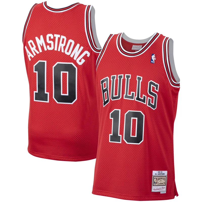 Alex Caruso Chicago Bulls Jersey Fast Break - Icon Edition - Red - Image 3