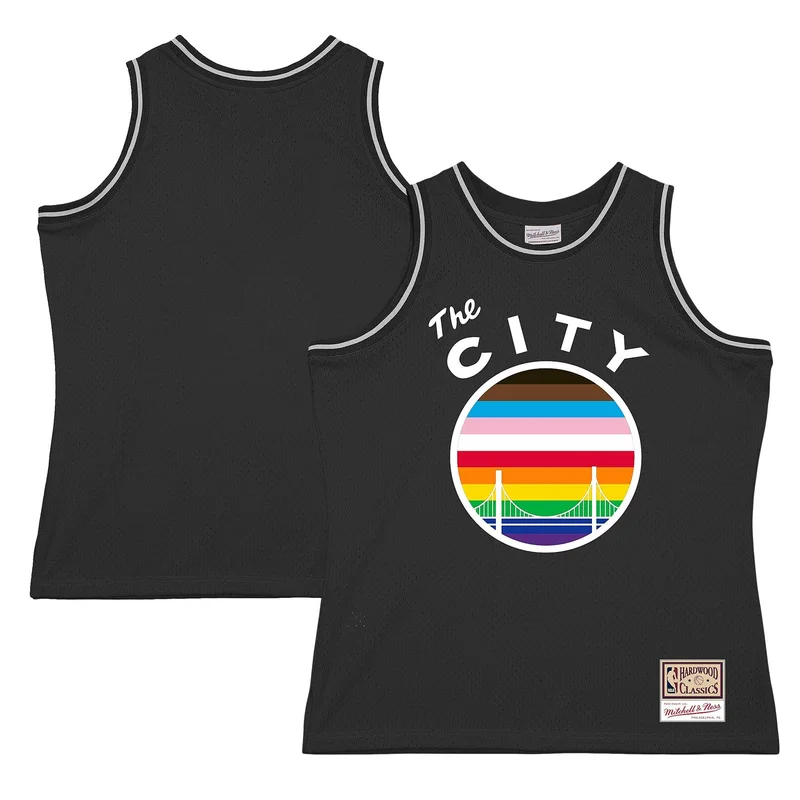 Golden State Warriors Jersey2023/24 Swingman Customized - City Edition - Black - Image 4