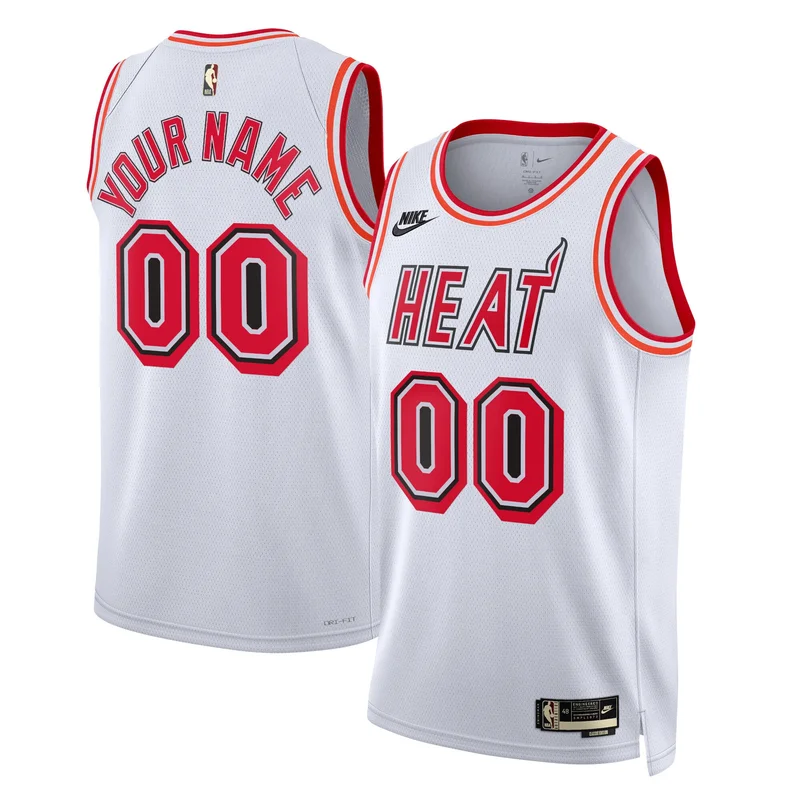 Harold Miner Miami Heat Jersey 1992 93 Hardwood Classics Swingman Throwback - Black - Image 4
