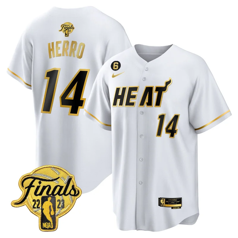 Miami Heat Jersey 2023 Finals Baseball - City Black - Image 5