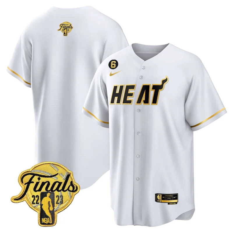 Miami Heat Jersey 2023 Finals Baseball - City Black - Image 4