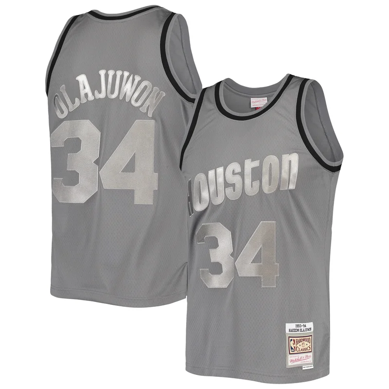 Ming Houston Rockets Jersey 2002 03 Hardwood Classics NBA 75th Anniversary Diamond Swingman - Image 2