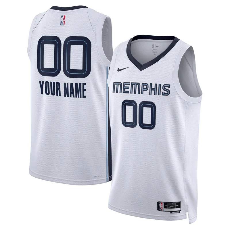 Memphis Grizzlies Jersey Unisex 2023 24 Custom Swingman - Black - City Edition - Image 3