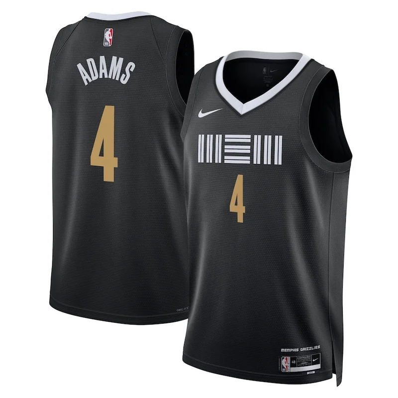 Memphis Grizzlies Jersey 2023/24 City Edition Swingman Custom - Black - Image 2