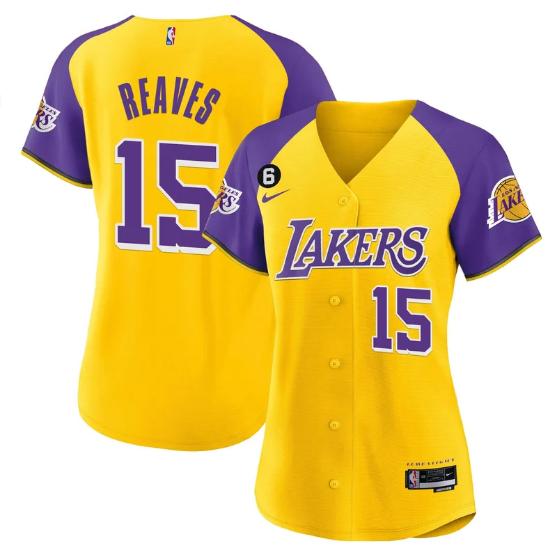 Anthony Davis 3 Los Angeles Lakers Jersey Alternate Baseball - White - Image 5