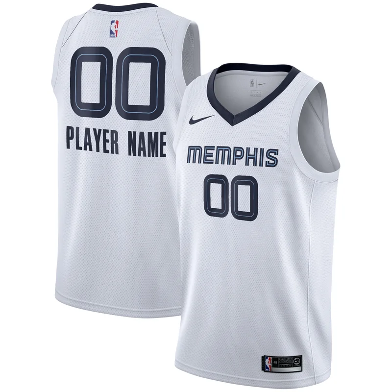 Ja Morant Memphis Grizzlies Jersey Jordan Brand Player - Statement Edition - Light Blue - Image 5