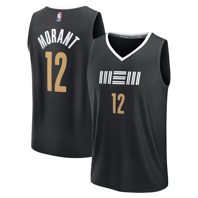 Ja Morant Memphis Grizzlies Jersey Unisex Select Series Swingman - Light Blue - Image 5