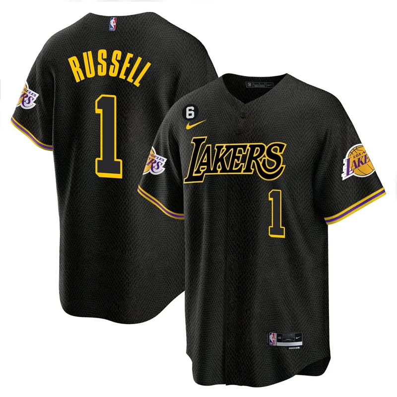 Anthony Davis 3 Los Angeles Lakers Jersey Baseball - White - Image 4