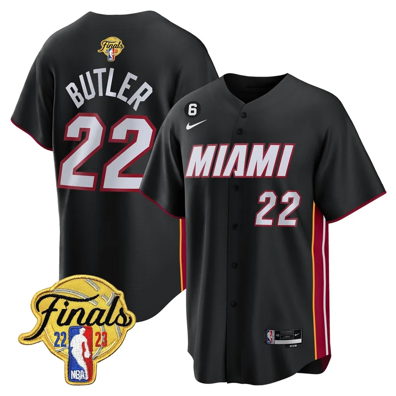 Jimmy Butler 22 Miami Heat Jersey 2023 Finals Baseball - Statement - Image 2