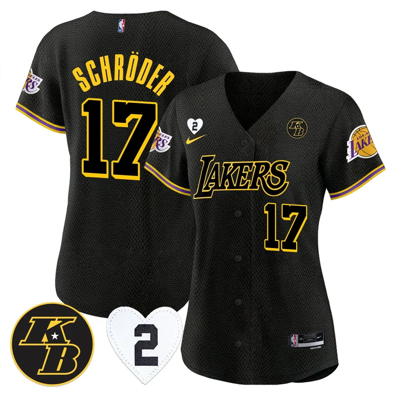 LeBron James 6 Los Angeles Lakers Jersey Baseball - Purple - Image 5