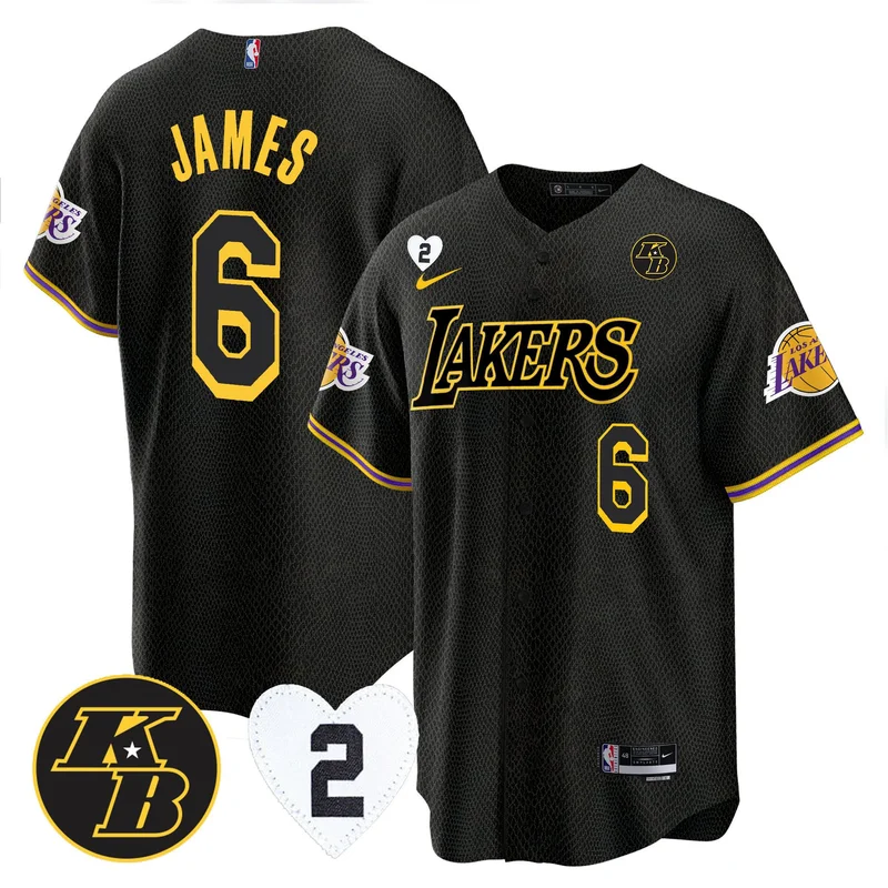 D'Angelo Russell 1 Los Angeles Lakers Jersey Baseball - White - Image 3