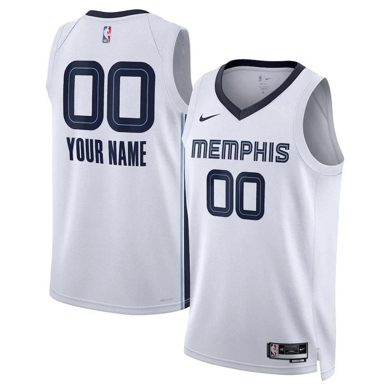 Memphis Grizzlies Jersey Unisex 2023 24 Custom Swingman - Black - City Edition - Image 4