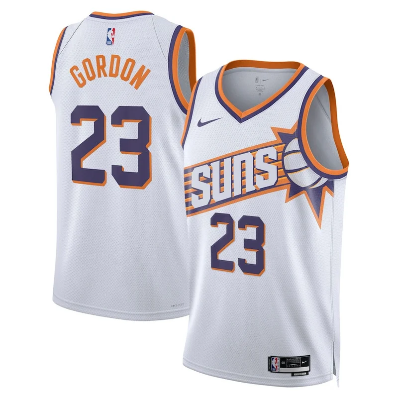 Devin Booker 1 Phoenix Suns Jersey Swingman - Association Edition - White - Image 4