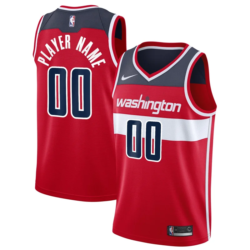 Kyle Kuzma 33 Washington Wizards Jersey 2023/24 City Edition Swingman - Black - Image 4