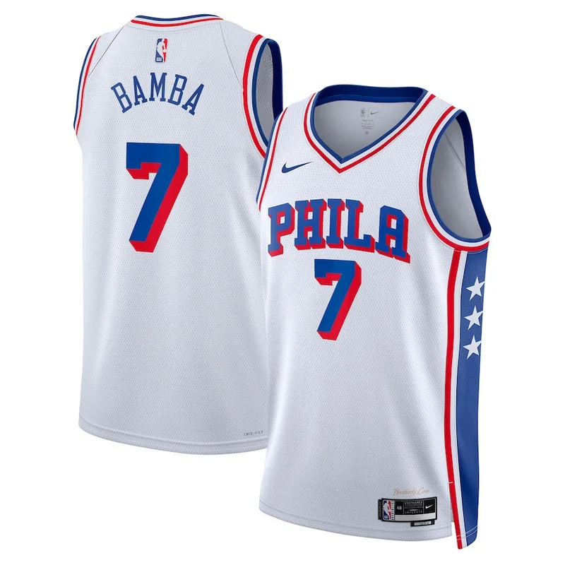 James Harden 1 Philadelphia 76ers Jersey 2023/24 City Edition Swingman - Navy - Image 3