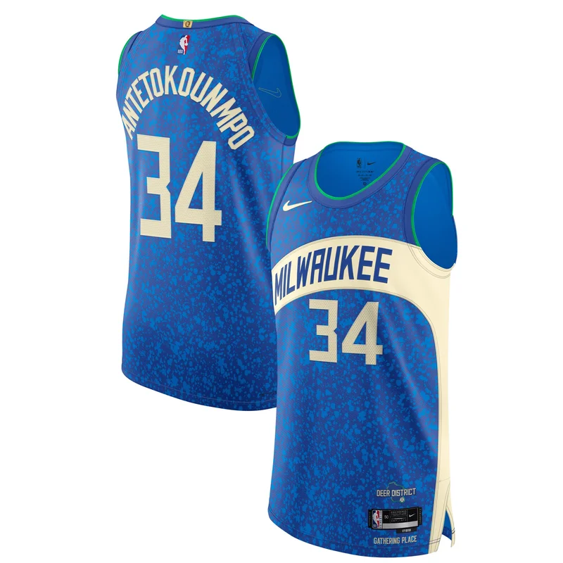 Brook Lopez Milwaukee Bucks Jersey Fast Break Player Green - Icon Edition - Image 5