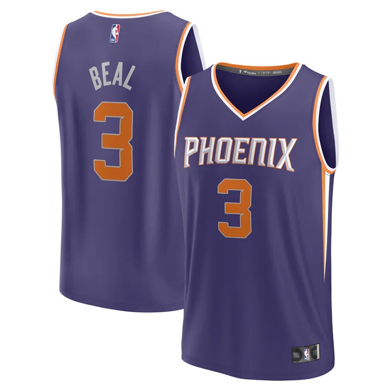 Bradley Beal Phoenix Suns Jersey Fast Break Player - Icon Edition - Purple
