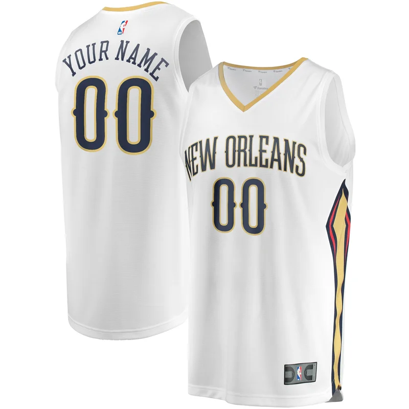 New Orleans Pelicans Jersey Unisex 2023 24 Custom Swingman - Black - City Edition - Image 4