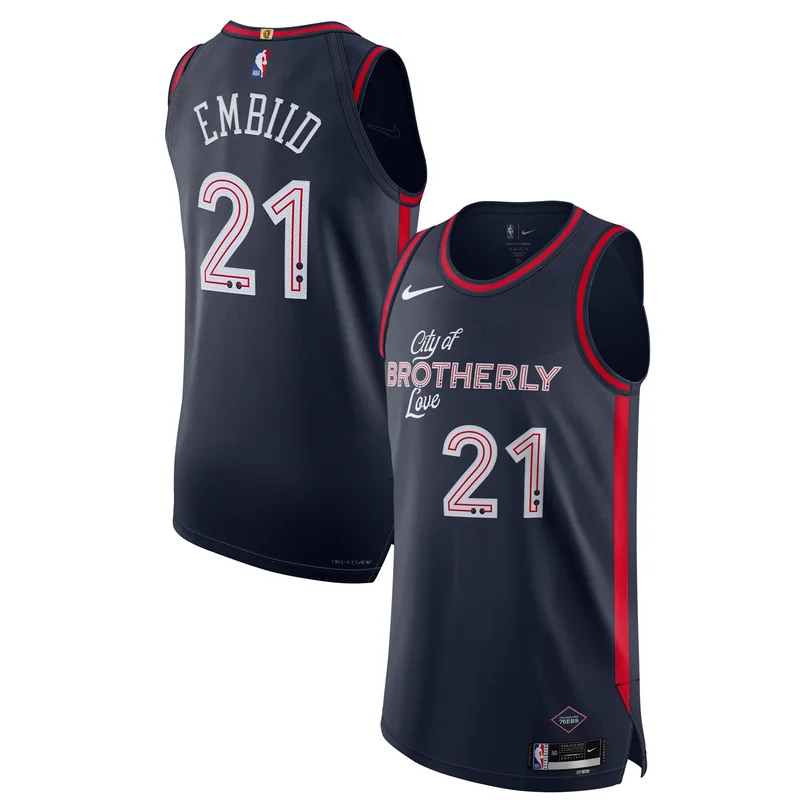 Buddy Hield Philadelphia 76ers Jersey Fast Break Player - Icon Edition - Royal - Image 5