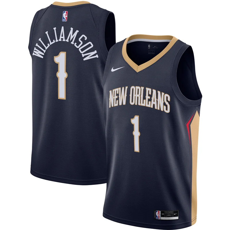 Zion Williamson New Orleans Pelicans Jersey 2021 22 Swingman - City Edition - White - Image 2