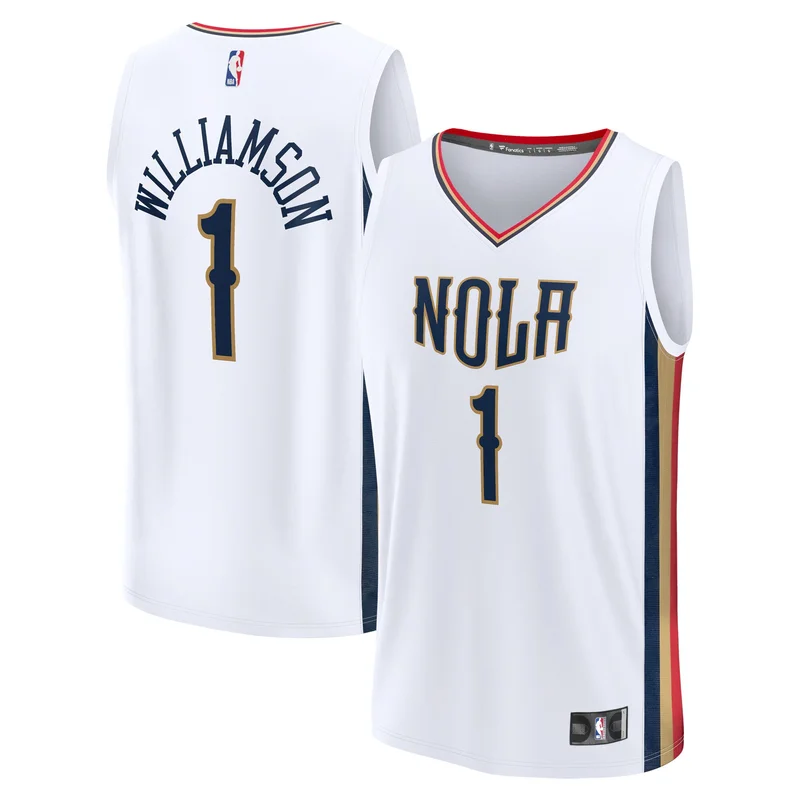 Zion Williamson New Orleans Pelicans Jersey Unisex Swingman - Icon Edition - Navy - Image 3