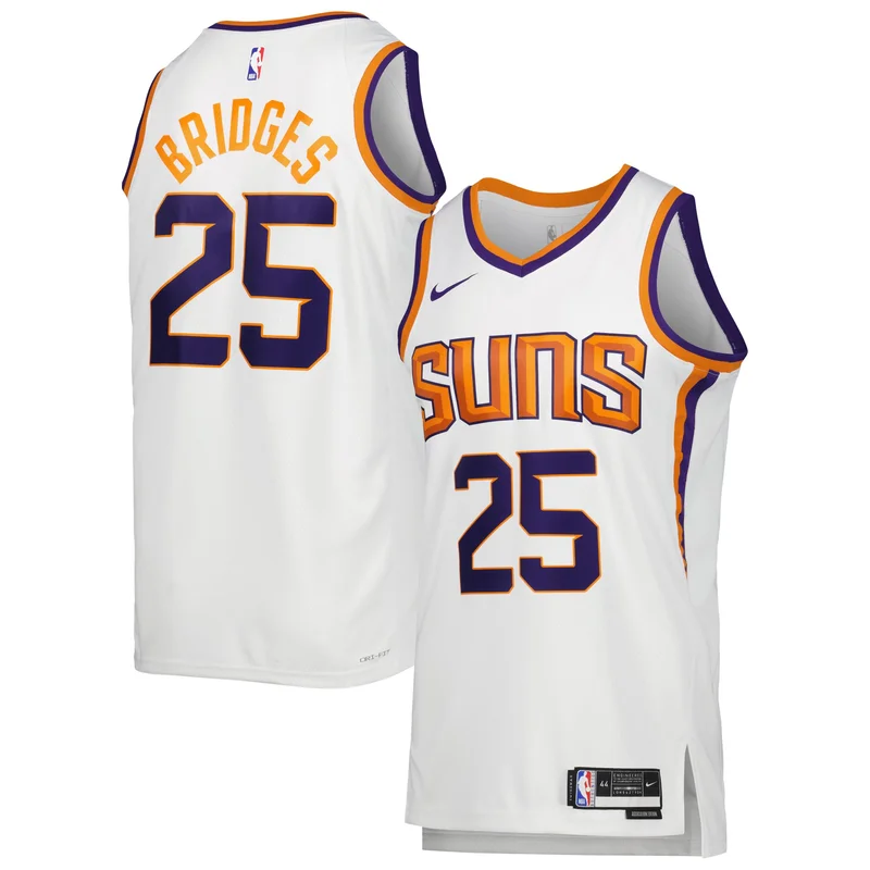 Mikal Bridges Phoenix Suns Jersey Unisex 2022 23 Swingman - City Edition - Turquoise - Image 2