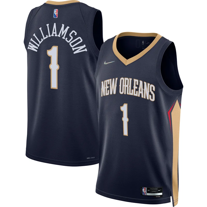 New Orleans Pelicans Jersey Unisex Swingman Custom - Red - Statement Edition - Image 5