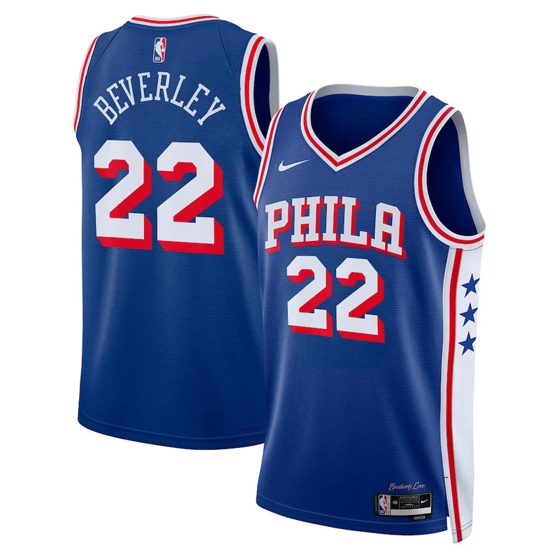 James Harden 1 Philadelphia 76ers Jersey 2023/24 City Edition Swingman - Navy - Image 5