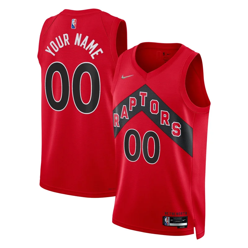 Toronto Raptors Jersey 2021 22 Diamond Swingman Custom - Icon Edition - Red
