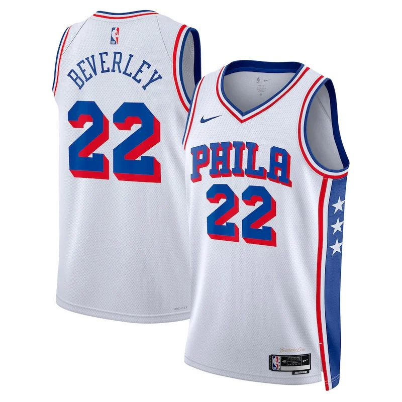 Moses Malone Philadelphia 76ers Jersey 1982 83 Big & Tall Hardwood Classics Swingman - Image 3