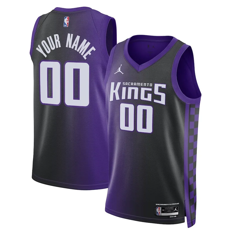 Sacramento Kings Jersey Association Swingman Custom - White - Image 5