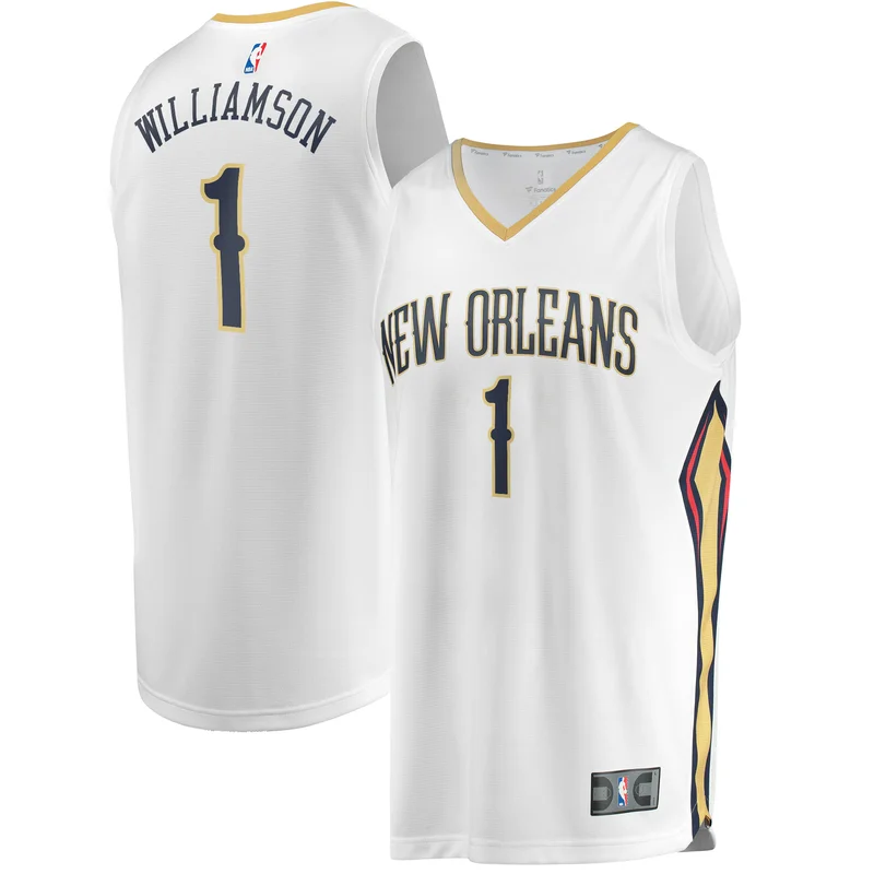 Zion Williamson New Orleans Pelicans Jersey Fast Break Red - Statement Edition - Image 2