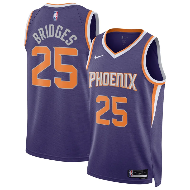 Mikal Bridges Phoenix Suns Jersey Unisex 2022 23 Swingman - City Edition - Turquoise - Image 3