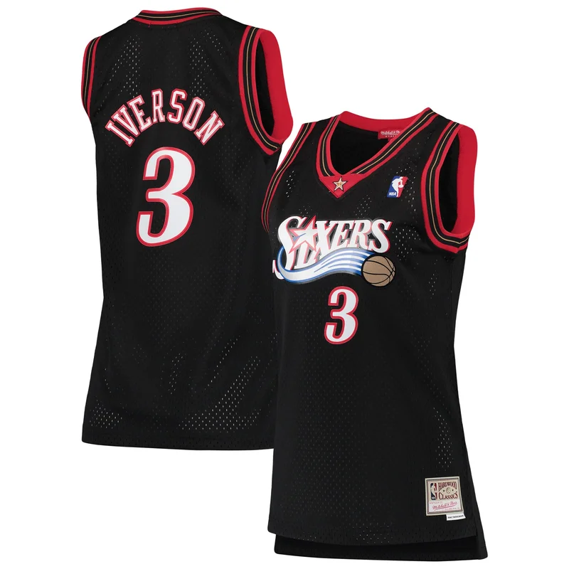 Allen Iverson Philadelphia 76ers Jersey 2000 01 Hardwood Classics Swingman -