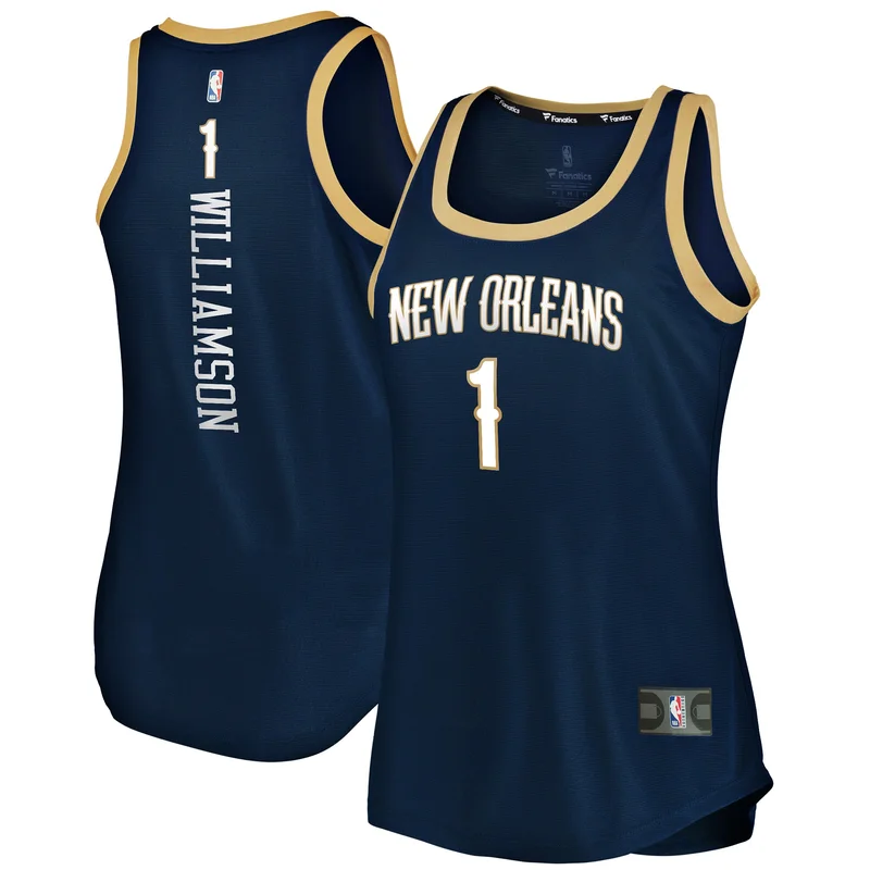 Zion Williamson New Orleans Pelicans Jersey Fast Break Red - Statement Edition - Image 3